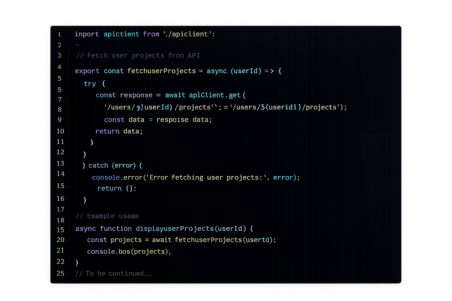 Custom application code built by Biz Takeoff